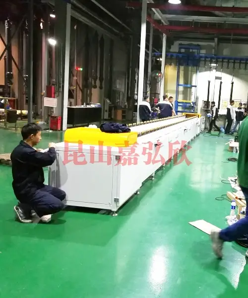 上海工程机械液压油缸组装输送线