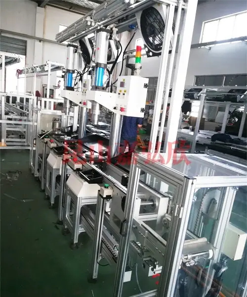 上海电动叉车驱动组装生产线2.5倍速