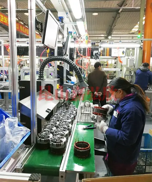 上海发电机柔性装配线部件分装段