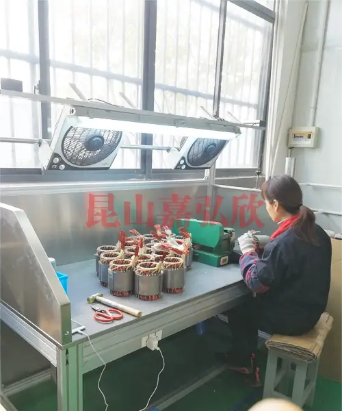 上海电机定子线剥漆抽气工作站
